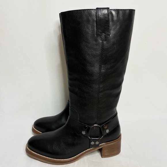 Frye Shoes - NEW. Frye Camryn Leather Harness Tall Boots